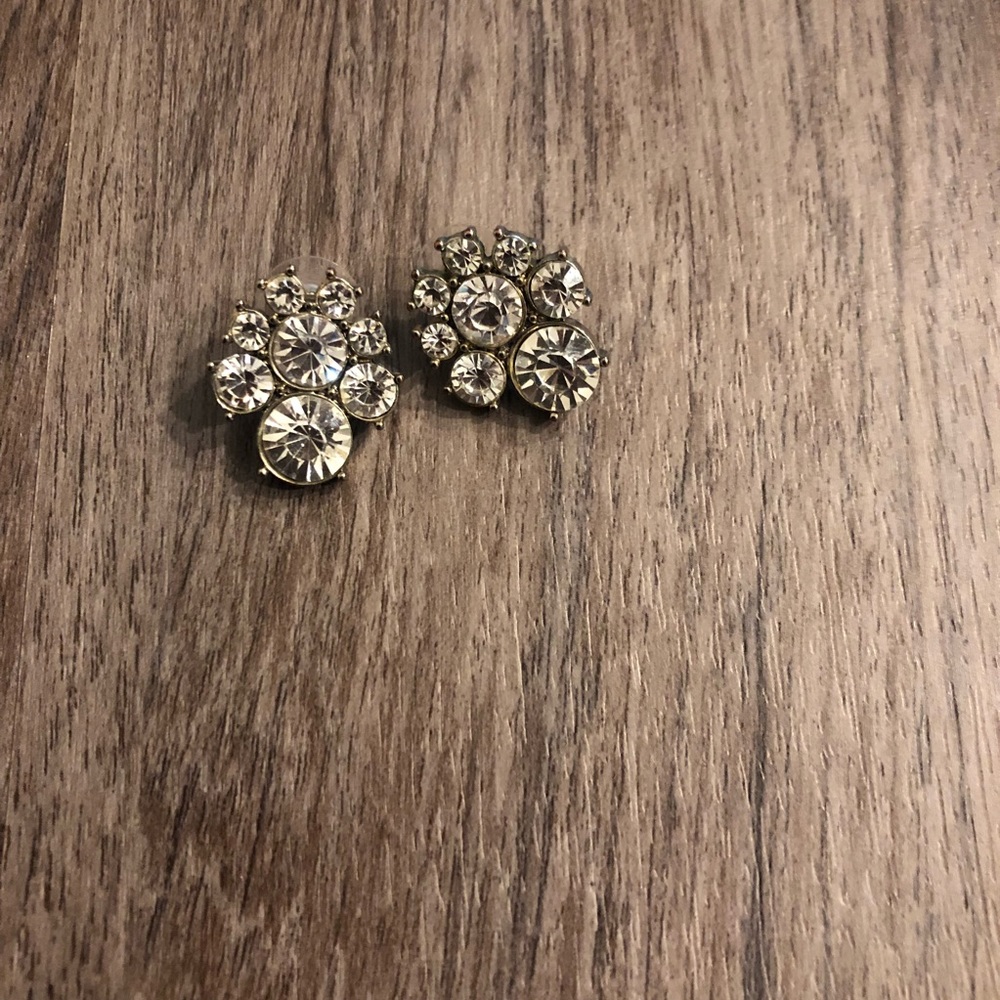 Bling Banana Republic earrings.
